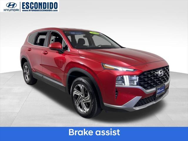 used 2021 Hyundai Santa Fe car, priced at $20,887