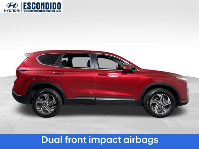 used 2021 Hyundai Santa Fe car, priced at $20,887