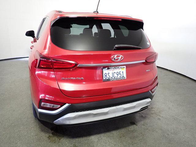 used 2019 Hyundai Santa Fe car, priced at $16,495