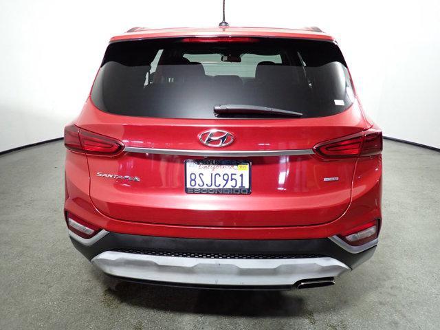 used 2019 Hyundai Santa Fe car, priced at $16,495