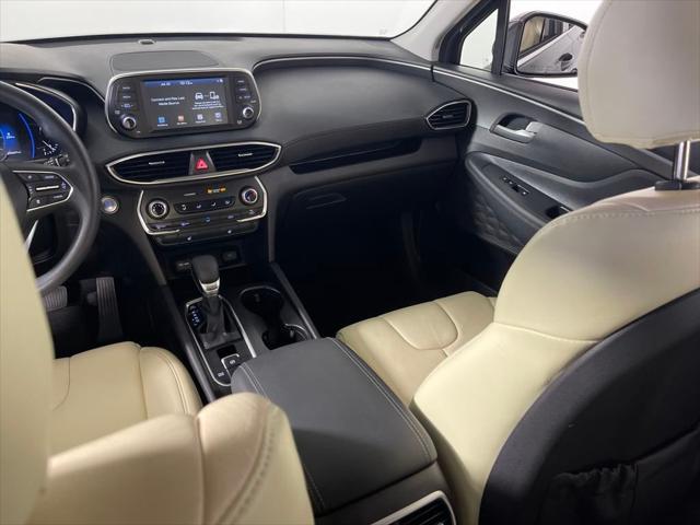 used 2019 Hyundai Santa Fe car, priced at $14,995