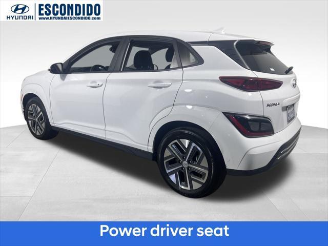 used 2023 Hyundai Kona EV car, priced at $22,595