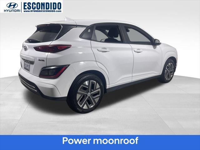 used 2023 Hyundai Kona EV car, priced at $22,595