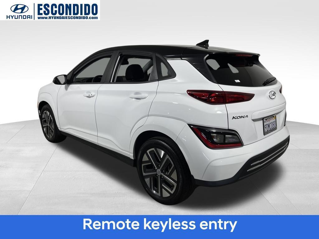 used 2023 Hyundai Kona EV car, priced at $18,987