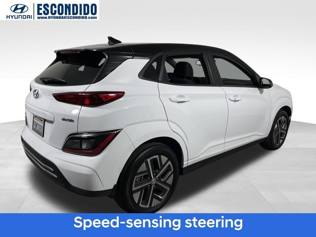used 2023 Hyundai Kona EV car, priced at $18,987