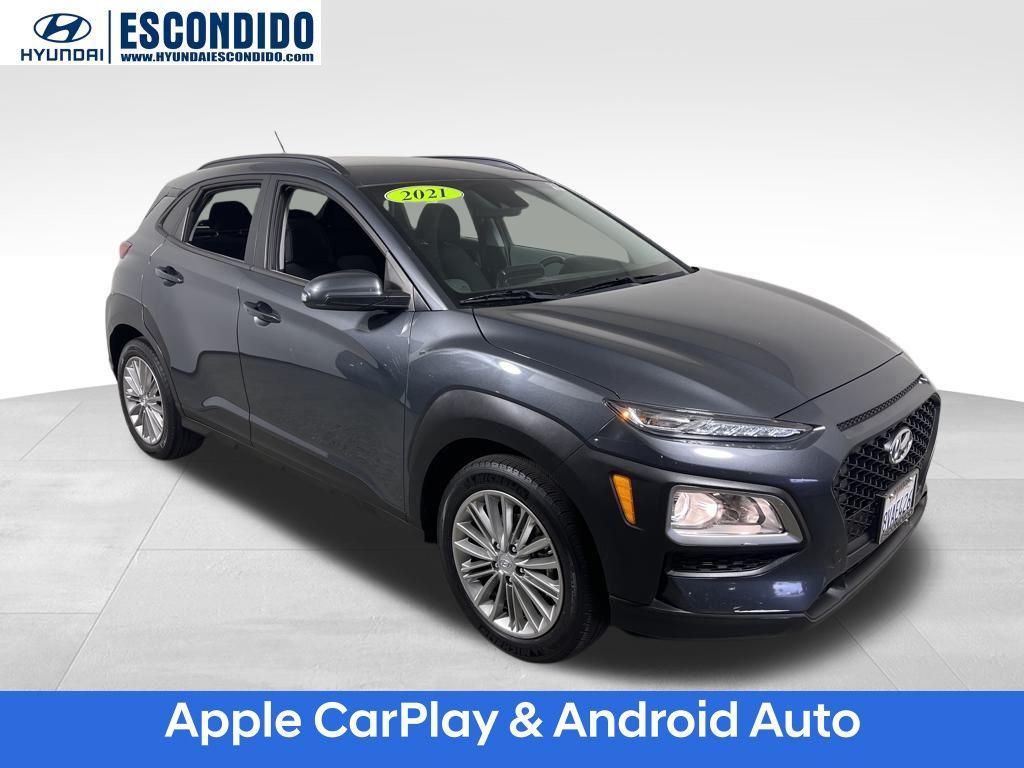 used 2021 Hyundai Kona car, priced at $14,787