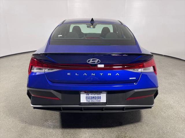 new 2025 Hyundai Elantra car, priced at $27,935