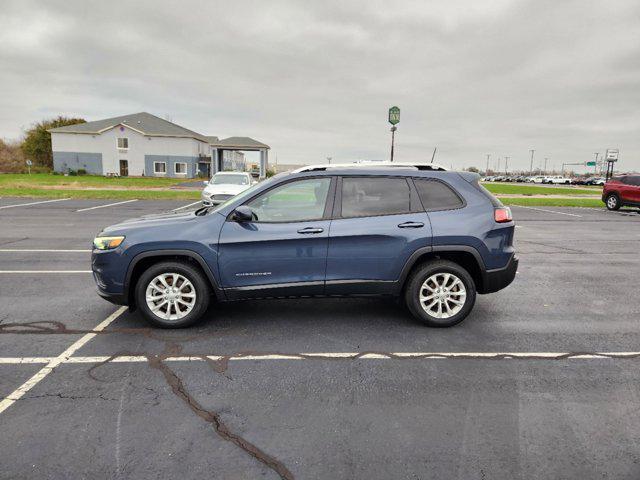 used 2021 Jeep Cherokee car, priced at $18,250