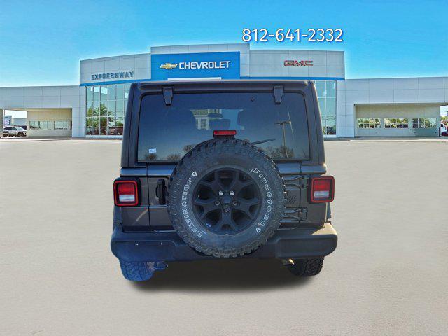 used 2021 Jeep Wrangler car, priced at $27,850