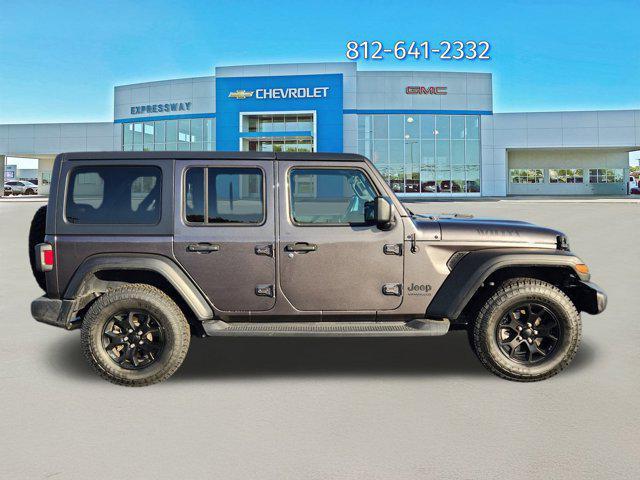 used 2021 Jeep Wrangler car, priced at $27,850