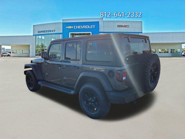 used 2021 Jeep Wrangler car, priced at $27,850