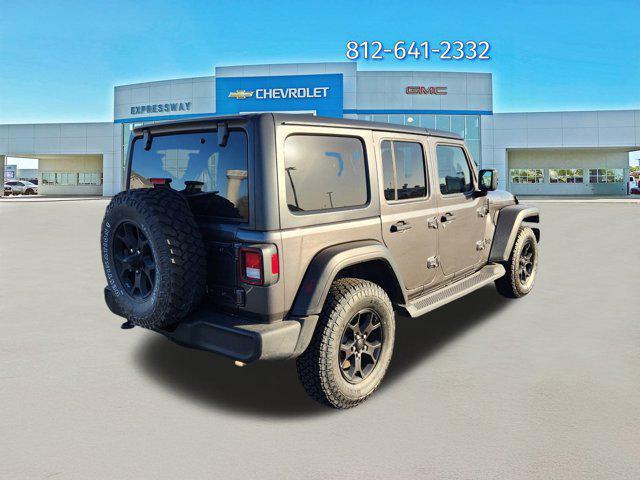 used 2021 Jeep Wrangler car, priced at $27,850