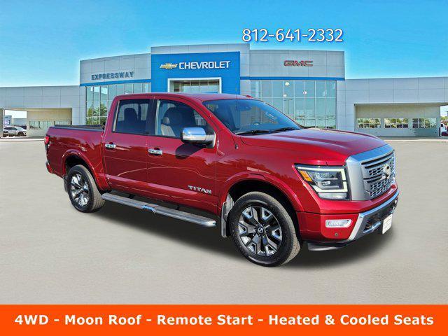 used 2021 Nissan Titan car, priced at $36,990