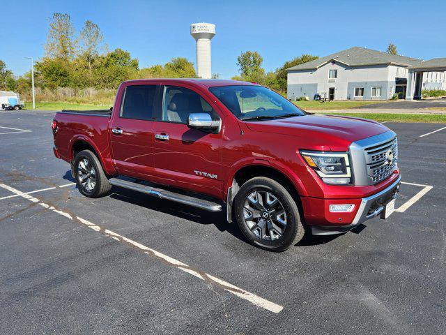 used 2021 Nissan Titan car, priced at $36,990