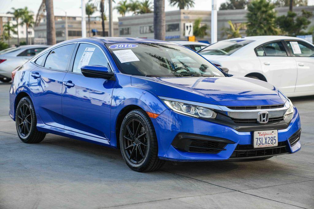 used 2016 Honda Civic car, priced at $13,778