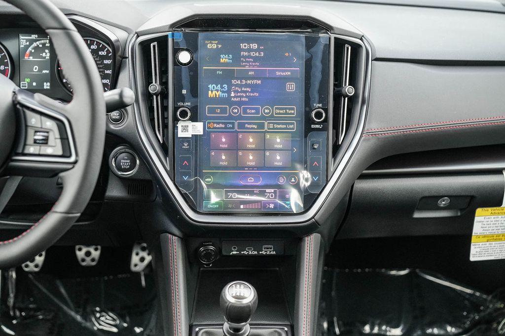 new 2025 Subaru WRX car, priced at $36,824