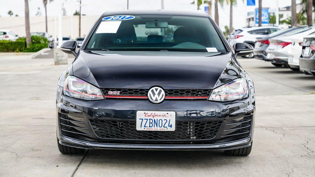 used 2017 Volkswagen Golf GTI car, priced at $14,998