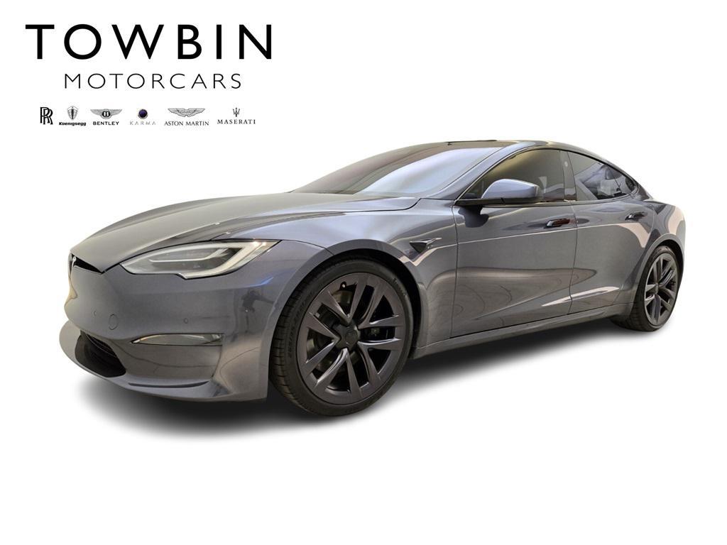 used 2021 Tesla Model S car, priced at $56,990