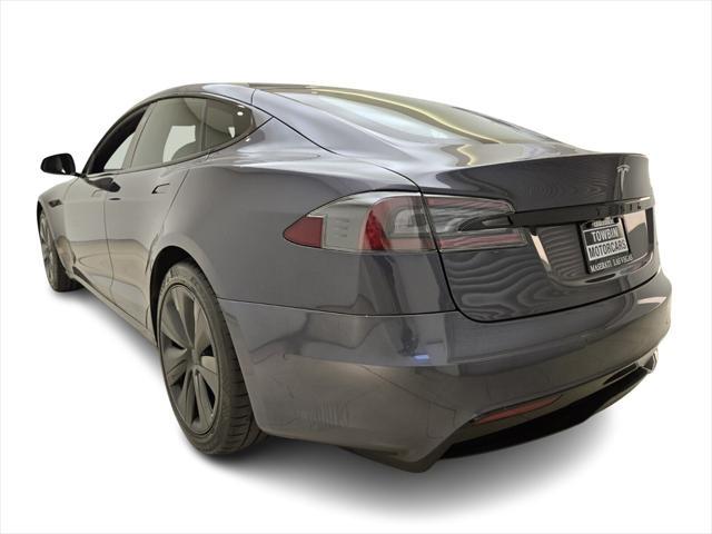 used 2021 Tesla Model S car, priced at $58,990