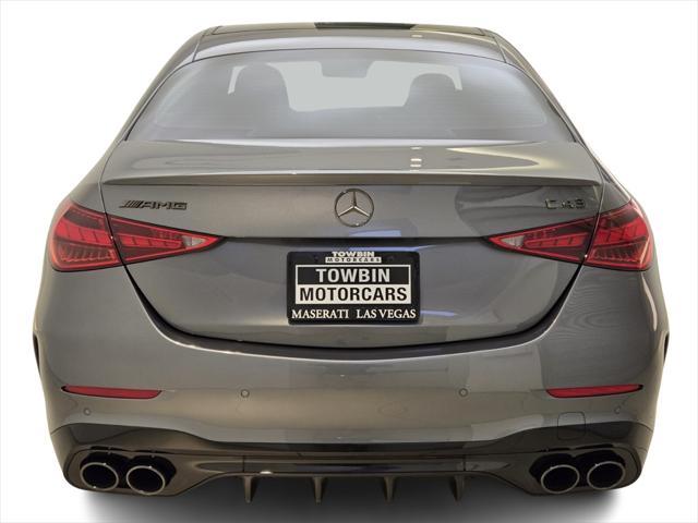 used 2024 Mercedes-Benz AMG C 43 car, priced at $59,990