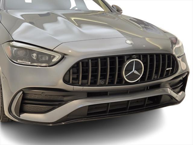 used 2024 Mercedes-Benz AMG C 43 car, priced at $59,990