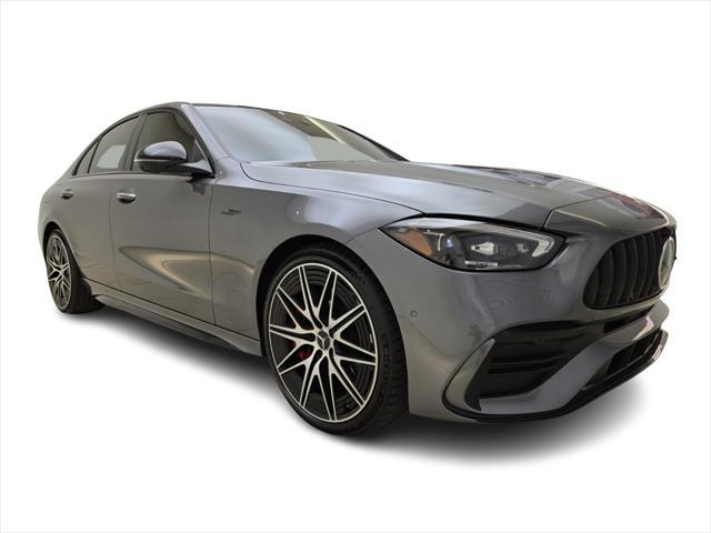 used 2024 Mercedes-Benz AMG C 43 car, priced at $59,990