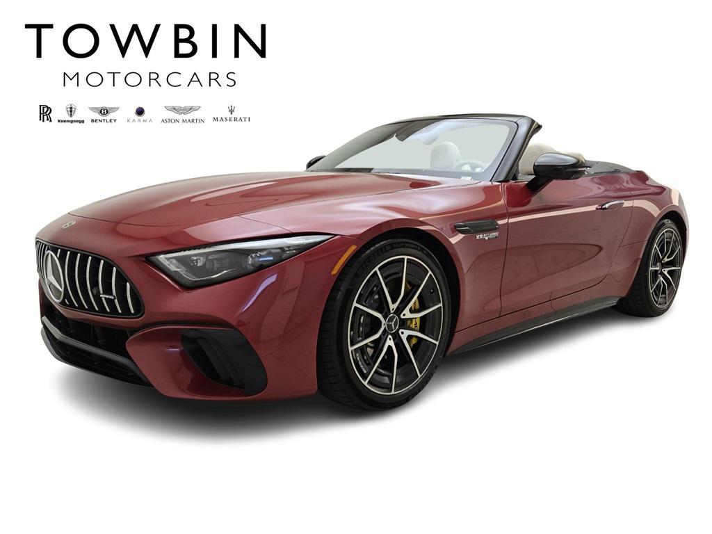 used 2022 Mercedes-Benz AMG SL 55 car, priced at $93,990