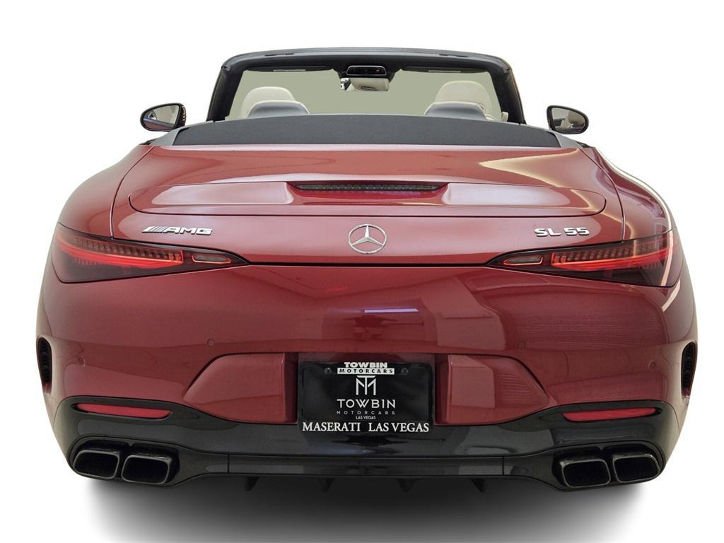 used 2022 Mercedes-Benz AMG SL 55 car, priced at $93,990