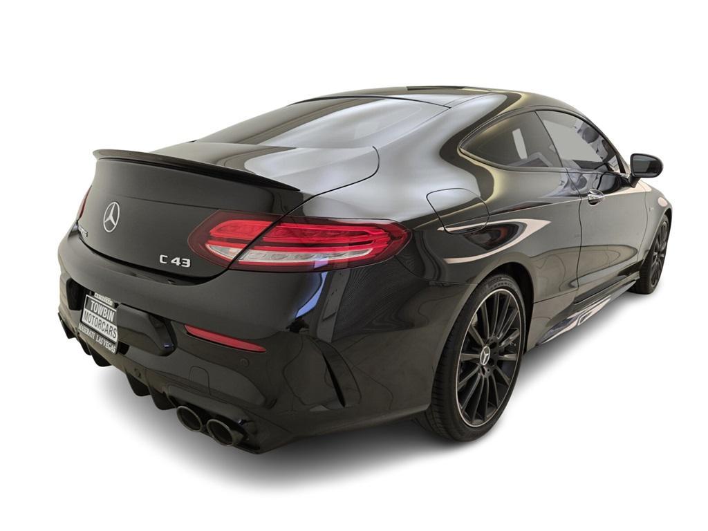 used 2021 Mercedes-Benz AMG C 43 car, priced at $49,990