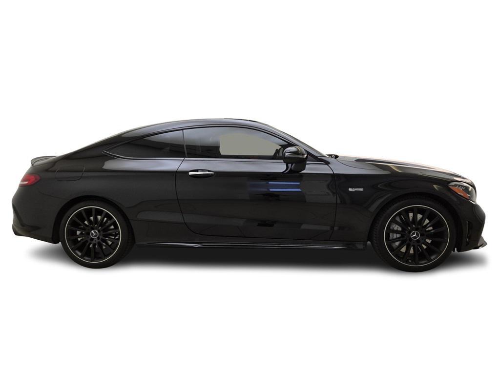used 2021 Mercedes-Benz AMG C 43 car, priced at $49,990
