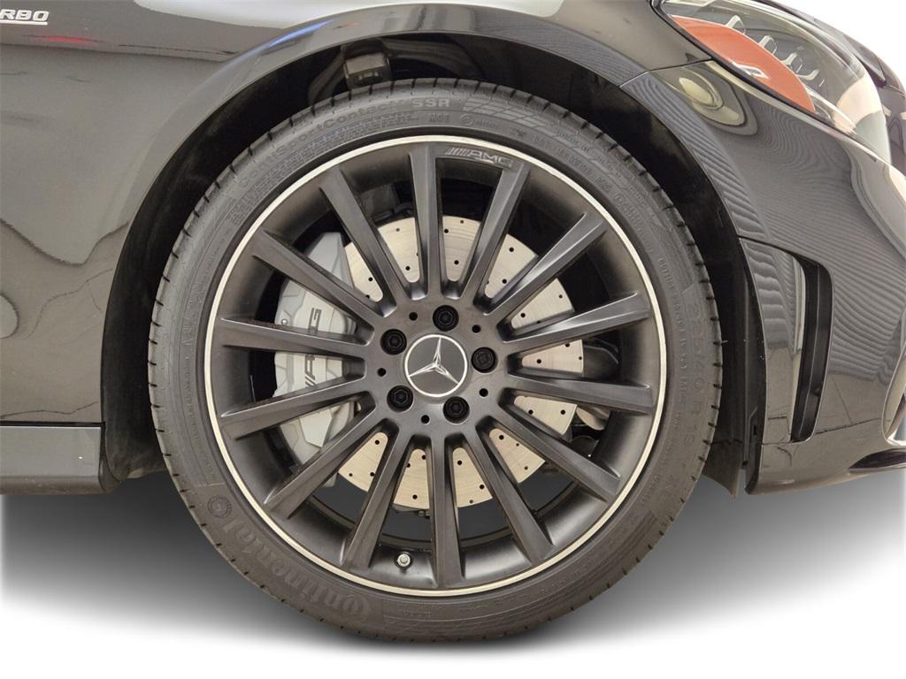 used 2021 Mercedes-Benz AMG C 43 car, priced at $49,990