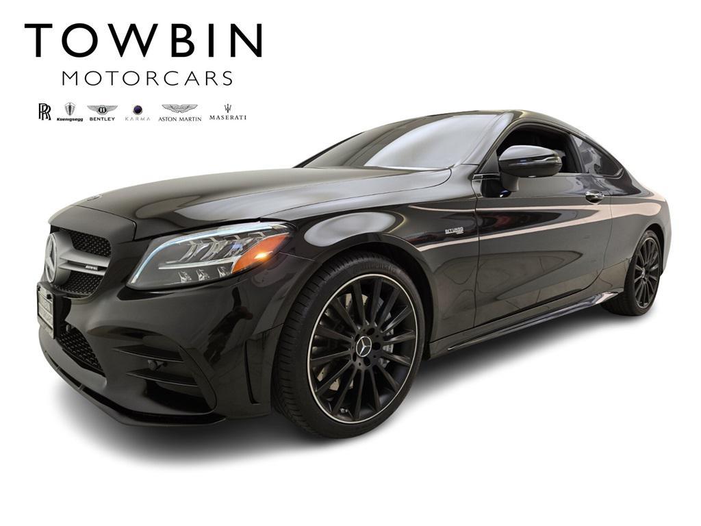 used 2021 Mercedes-Benz AMG C 43 car, priced at $51,490