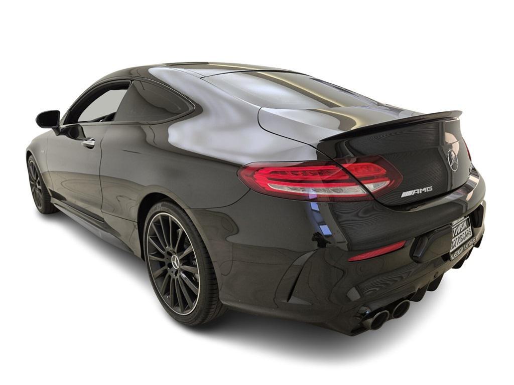 used 2021 Mercedes-Benz AMG C 43 car, priced at $49,990