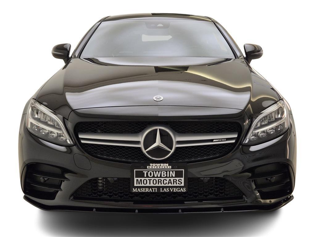 used 2021 Mercedes-Benz AMG C 43 car, priced at $49,990