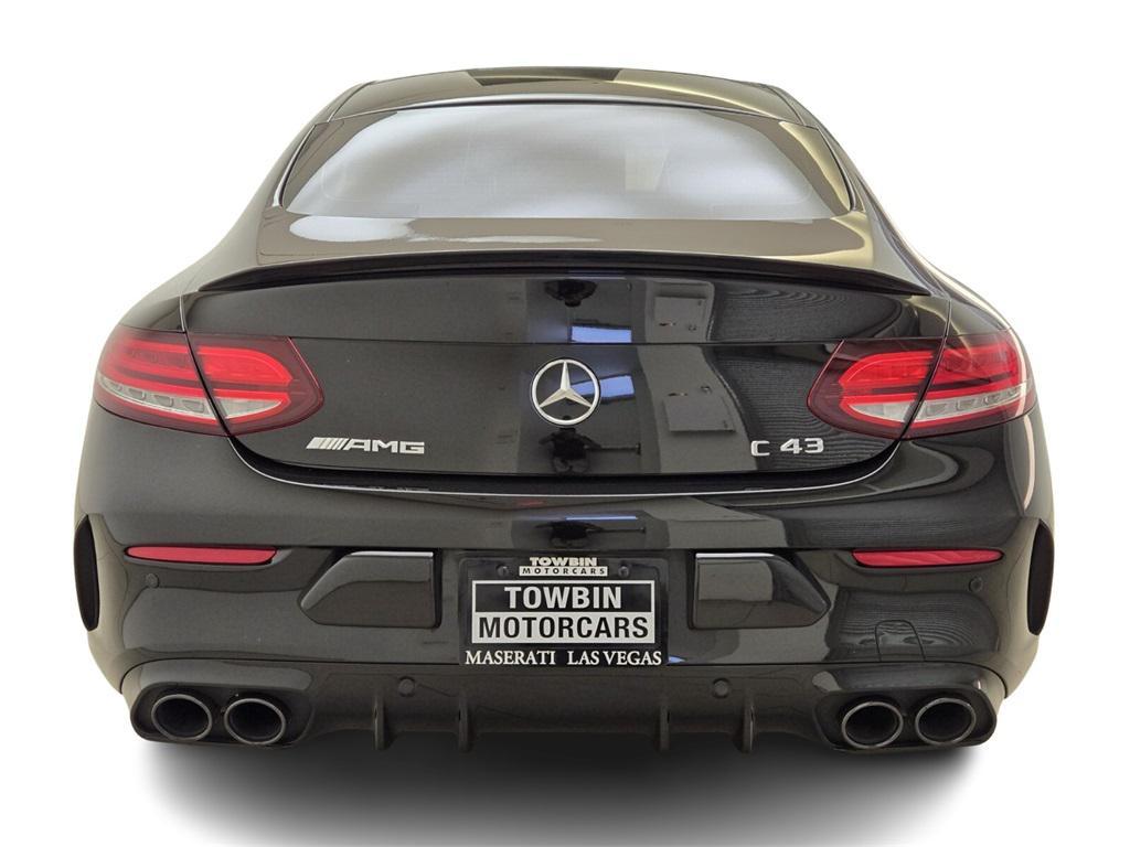 used 2021 Mercedes-Benz AMG C 43 car, priced at $49,990