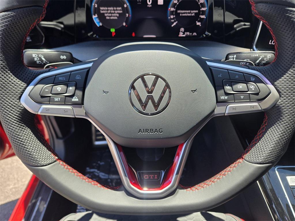 new 2025 Volkswagen Golf GTI car, priced at $39,455