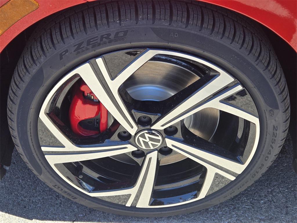 new 2025 Volkswagen Golf GTI car, priced at $39,455