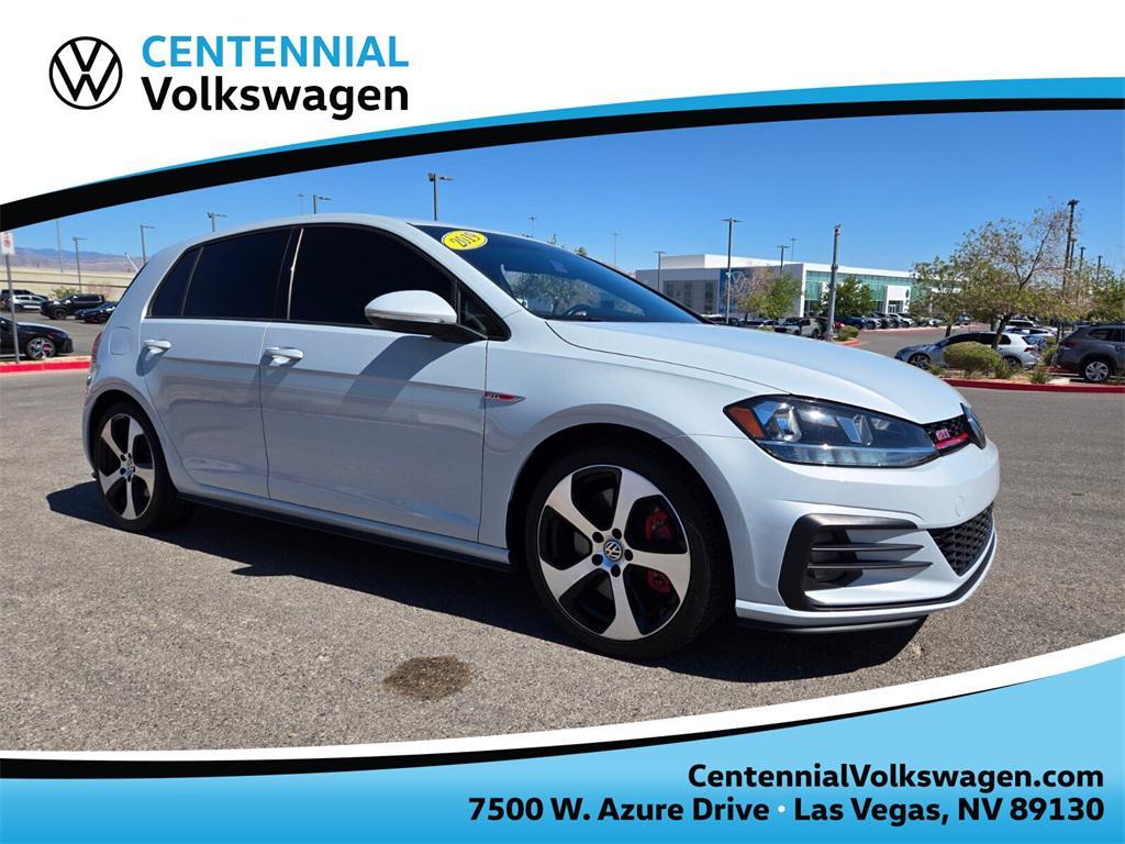 used 2019 Volkswagen Golf GTI car, priced at $21,587