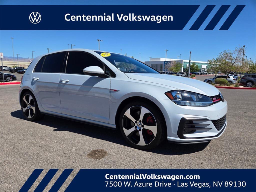 used 2019 Volkswagen Golf GTI car, priced at $21,587