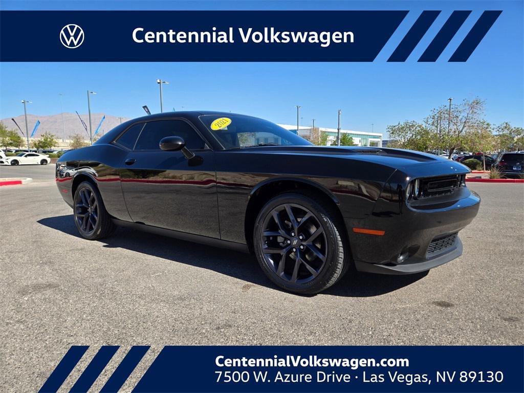 used 2021 Dodge Challenger car, priced at $21,587