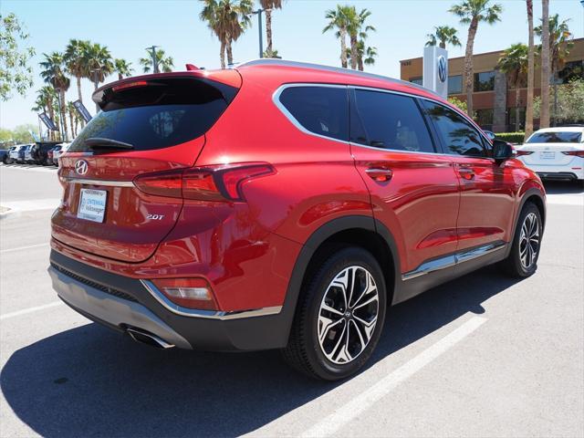 used 2020 Hyundai Santa Fe car, priced at $20,987