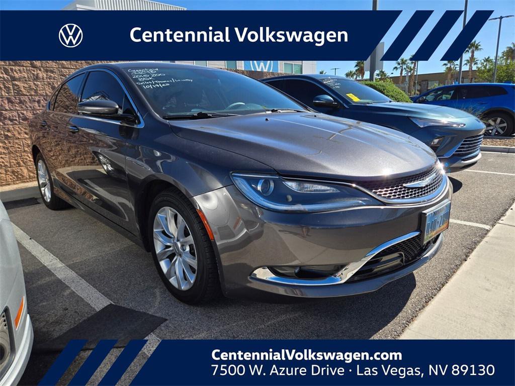 used 2015 Chrysler 200 car, priced at $8,988
