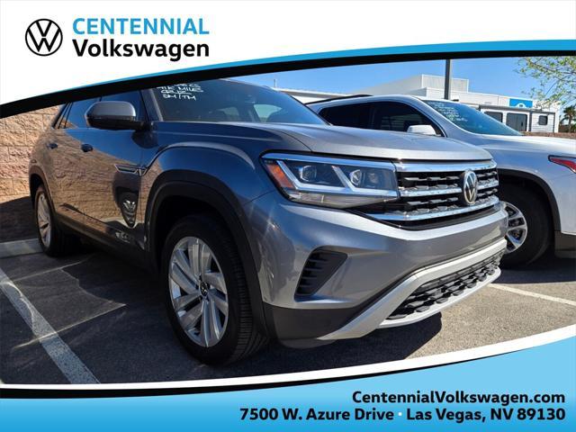 used 2021 Volkswagen Atlas Cross Sport car, priced at $22,788