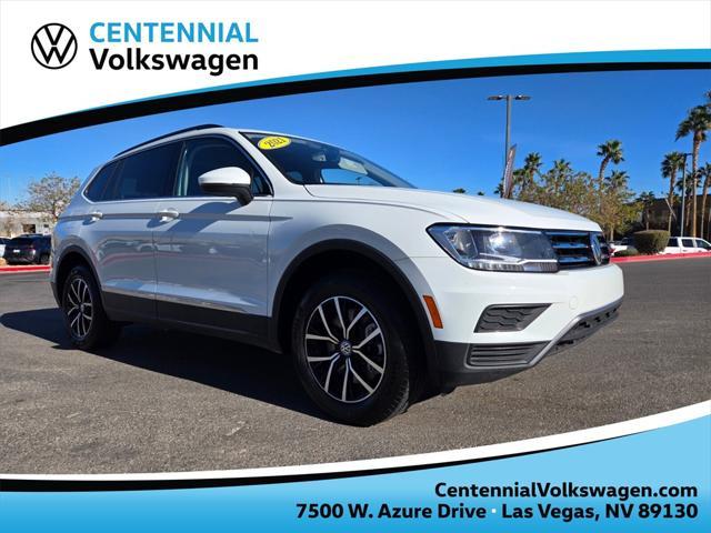 used 2021 Volkswagen Tiguan car, priced at $18,987