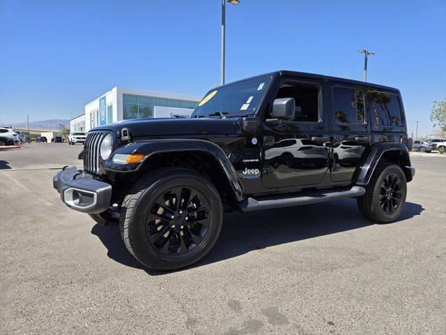 used 2021 Jeep Wrangler Unlimited 4xe car, priced at $29,988