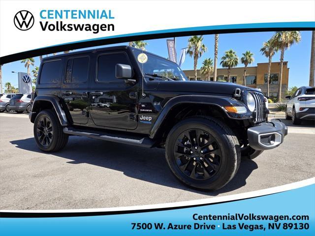 used 2021 Jeep Wrangler Unlimited 4xe car, priced at $29,988