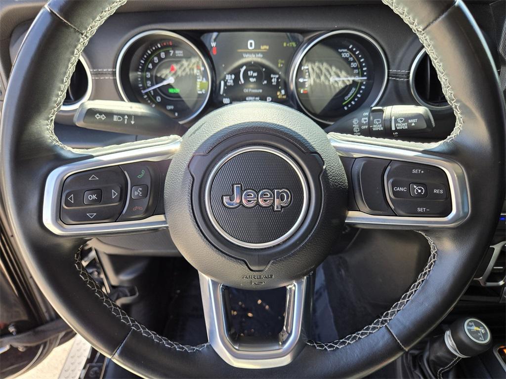 used 2021 Jeep Wrangler Unlimited 4xe car, priced at $28,588