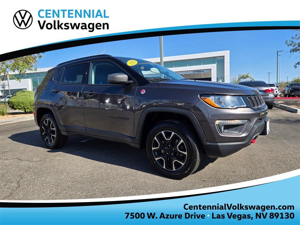 used 2021 Jeep Compass car, priced at $16,588