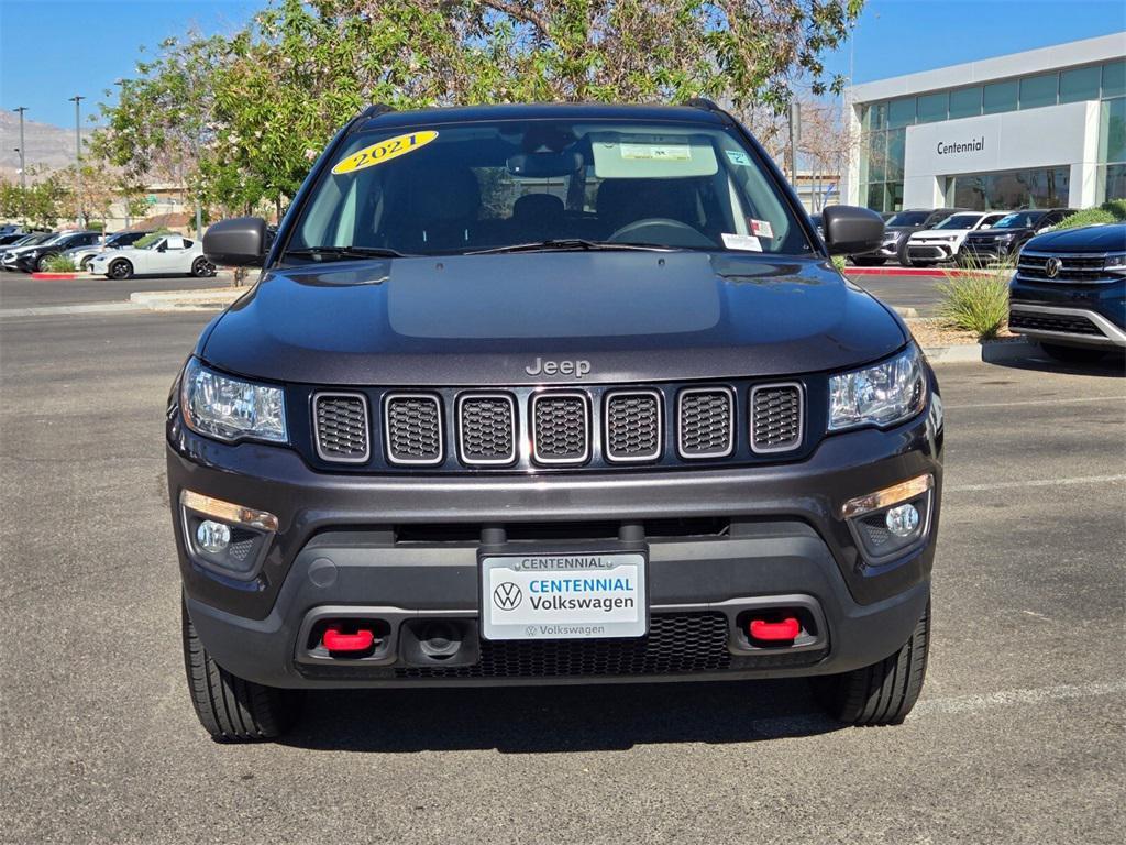 used 2021 Jeep Compass car, priced at $16,588