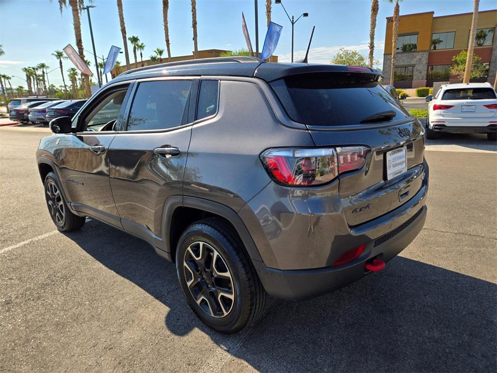 used 2021 Jeep Compass car, priced at $16,588